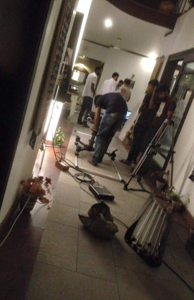 Behind the scenes on a shoot, photo 9