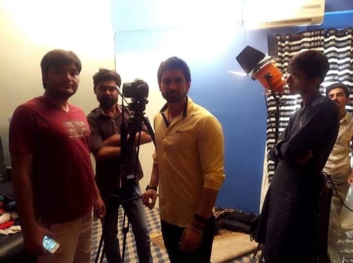 Behind the scenes on a shoot, photo 4