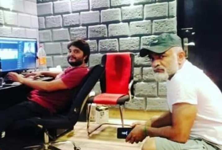 Najaf Bilgrami with the founder of Sitey Edit