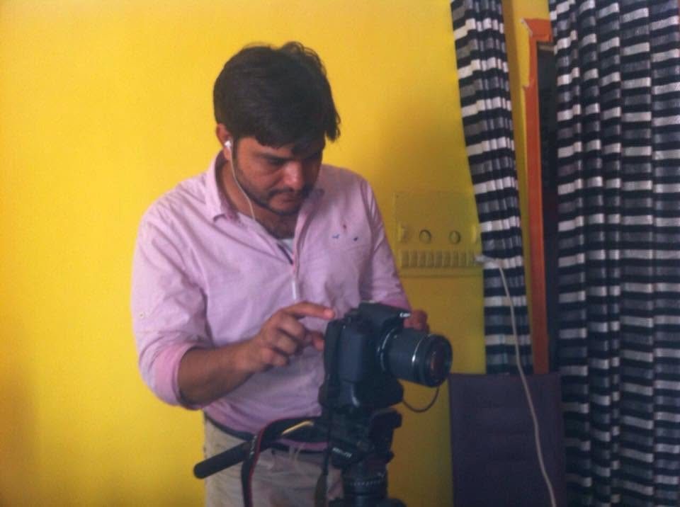 Behind the scenes on a shoot, photo 8